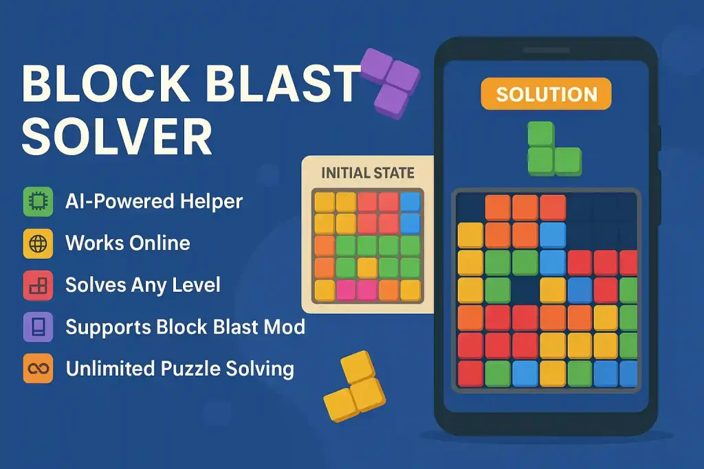 Block Blast Solver: Smart Strategies & Tools to Beat Every Level 1 Block Blast Solver